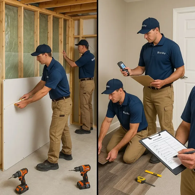 Repairs and Reconstruction process in Roanoke, VA